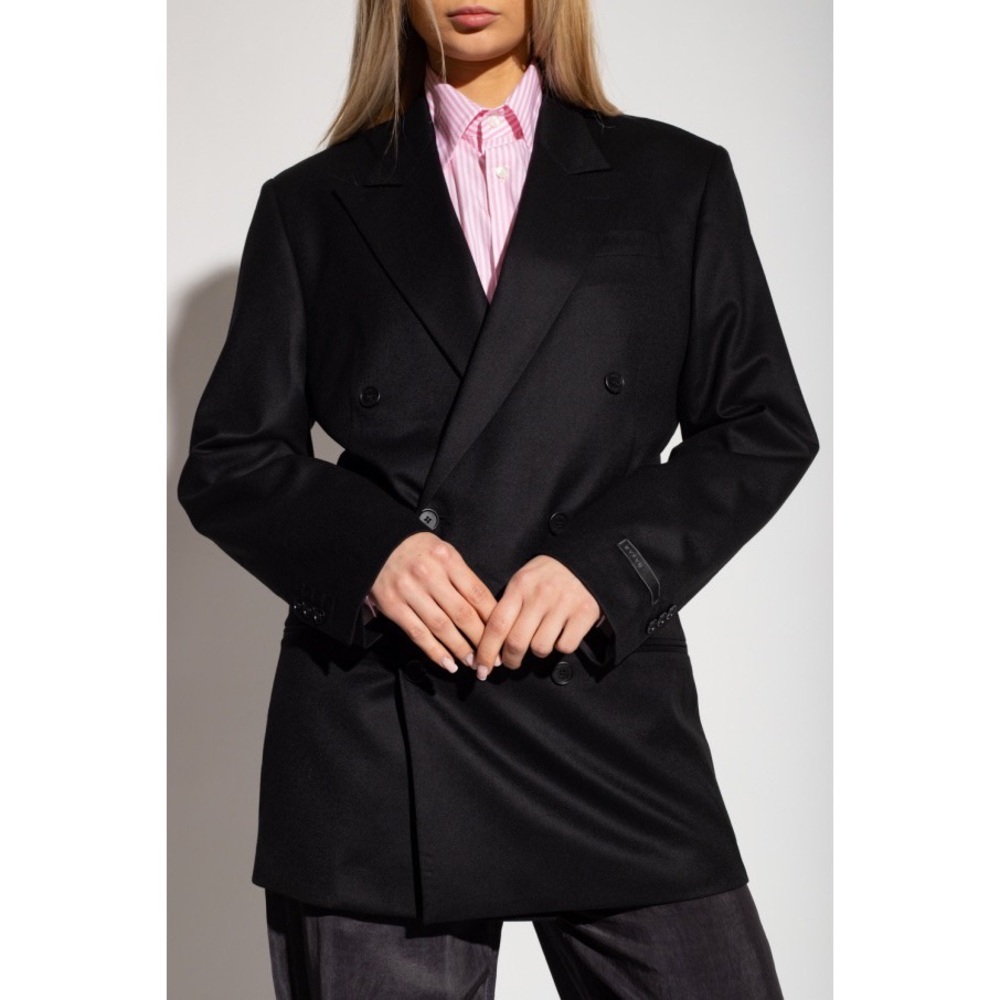 NWT EYTYS Milo Blazer in Black Oversized Boxy Minimalist Sophisticated Business